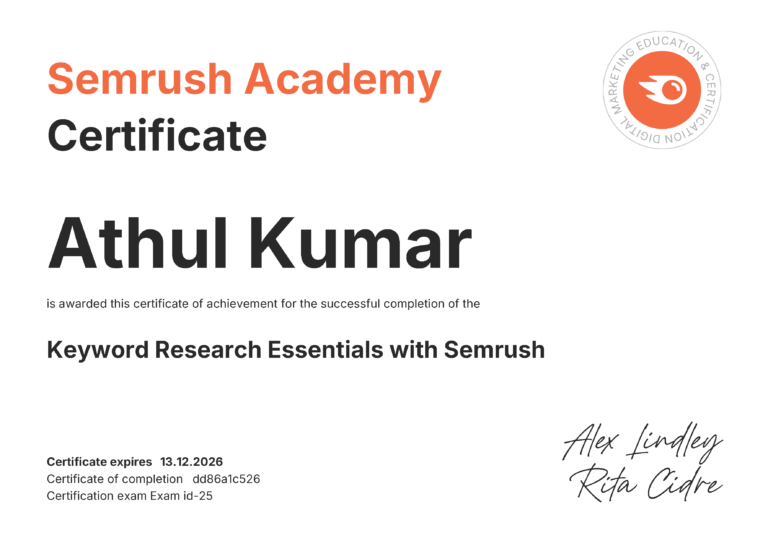 best digital marketer in alappuzha keyword research